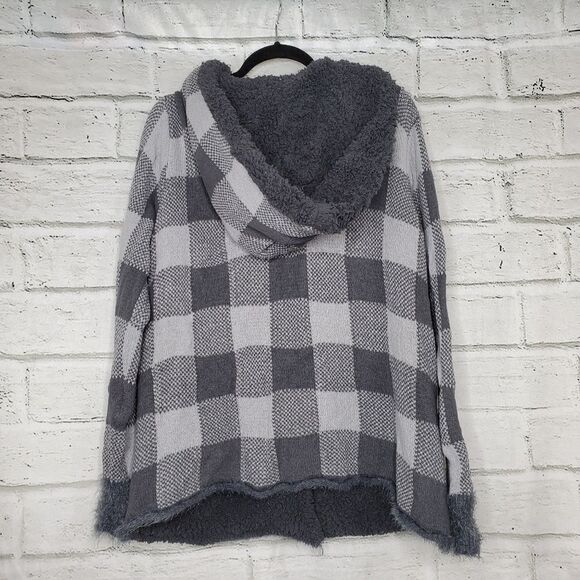 Simply noelle plaid long sleeve jacket - Picture 4 of 8